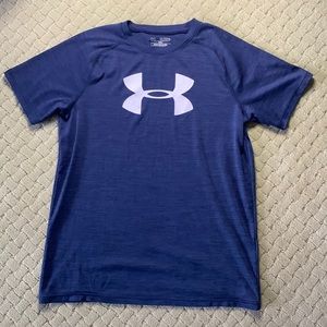 Blue Under Armour Short Sleeve Tee